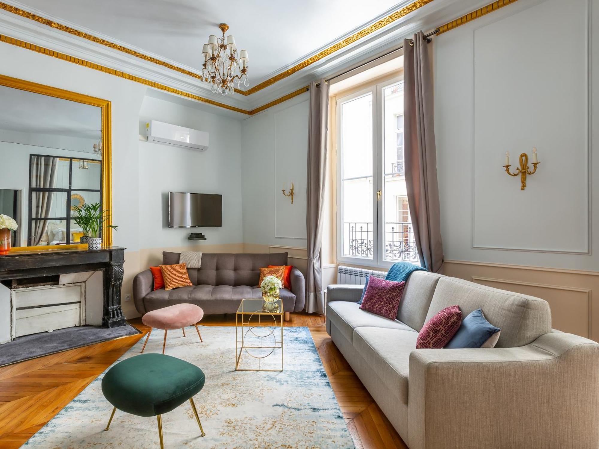 Luxury 3 Bedroom 2 Bathroom - Ac - Louvre&marais * Paris