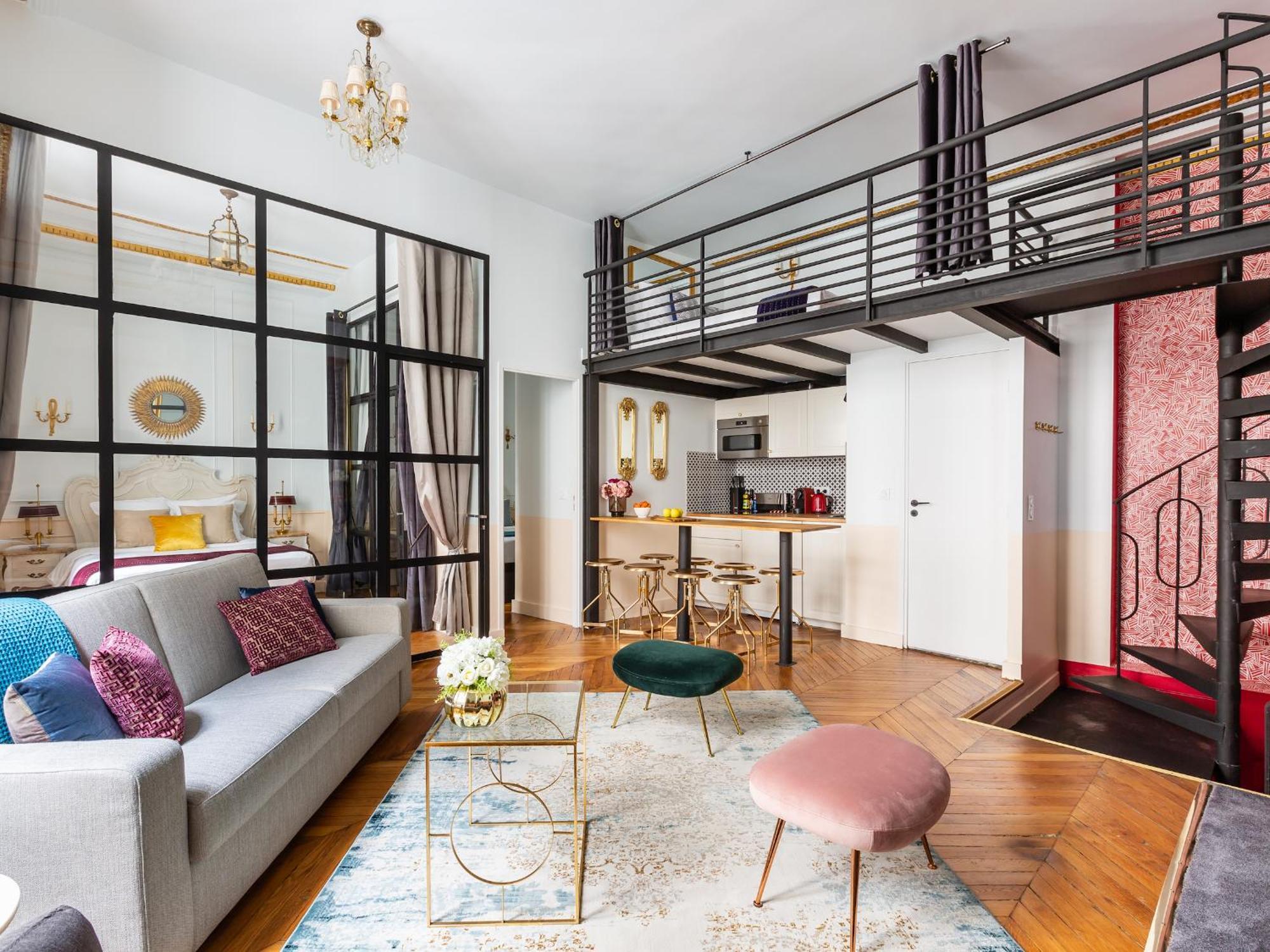 Luxury 3 Bedroom 2 Bathroom - Ac - Louvre&marais